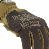 Прочные перчатки с сенсорными вставками MECHANIX Work FastFit Brown