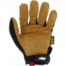 Прочные сенсорные перчатки MECHANIX Work Leather Original Brown