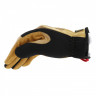 Прочные сенсорные перчатки MECHANIX Work Leather FastFit Brown