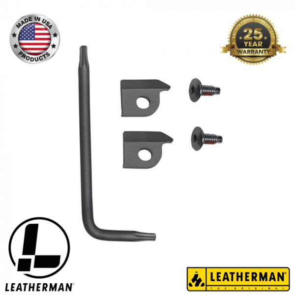 Сменные ножи-кусачки для мультитулов Leatherman Replacement Wire Cutter Kit Black (скобы)