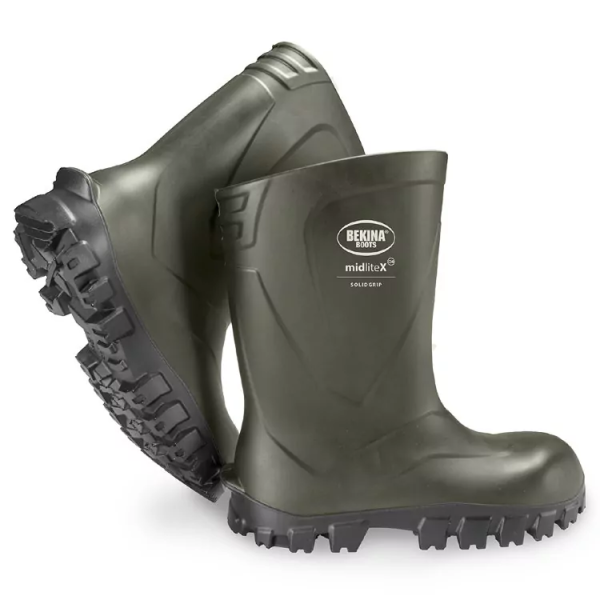 Короткие сапоги BEKINA MIDLITE X 04 SolidGrip green/black