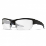 Баллистические очки для тактической стрельбы Wiley X Valor Matte Black (Clear-Grey)