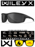 Защитные очки Wiley X Grid Matte Black (Grey)