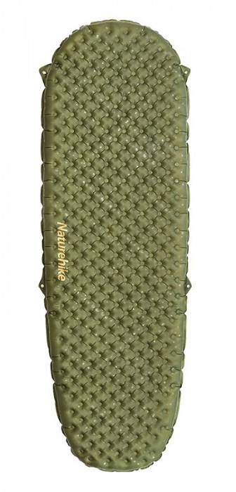 Надувной коврик NATUREHIKE TuYe 3.5 Mummy Green