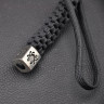 Темляк SPYDERCO Bead Square + Lanyard black