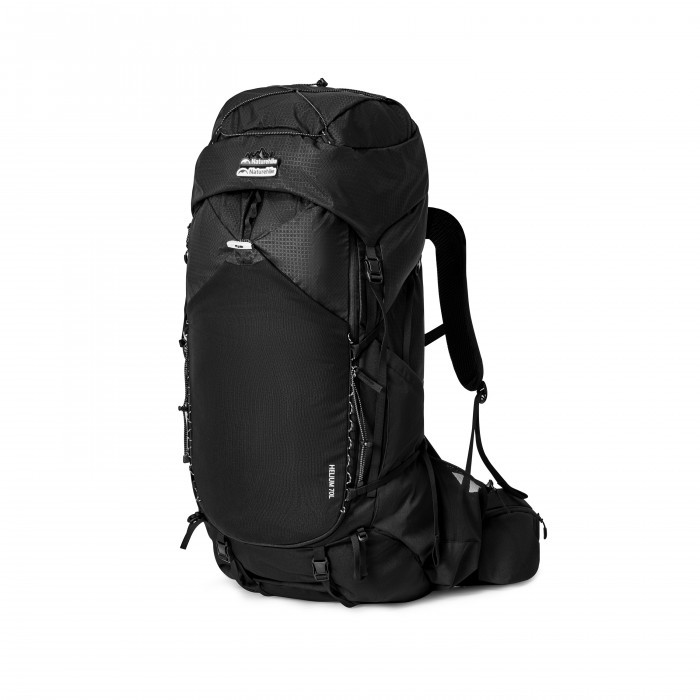 Рюкзак туристический NATUREHIKE Helium, 70L(M), 95х31х23см, черный
