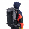Рюкзак туристический NATUREHIKE Rock, 60L+5L, 26х18х67см, черный