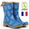 Каучуковые сапоги AIGLE Victorine Bottillon