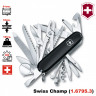 Складной нож с инструментами Victorinox Swiss Champ Black