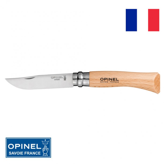 Складной нож Opinel Inox 7VRI (ручка из бука)